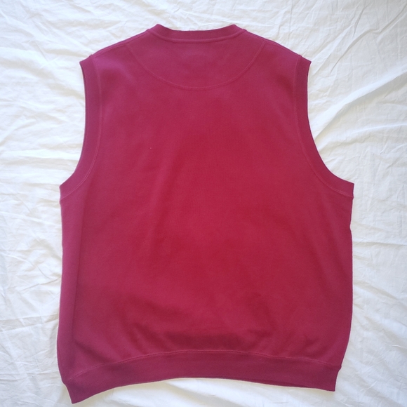 Cutter & Buck Washington State Cougars Red Mainsail Sweater-knit Mens Zip XL - Picture 7 of 7